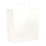 BAG HANDLED PAPER WHITE 18x8x18.75" 200/cs