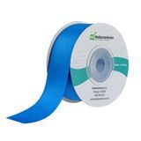 RIBBON SINGLE FACE 10yd 1"w POLYESTER SATIN BLUE 1/cs
