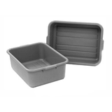 Eagle BBT-7 Box Tub, 1-compartment, 21-13/4 x 15-3/4", 7"D, high-density polyethylene