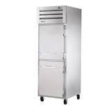 TRUE STA1H-2HS SPEC SERIES Reach-in Heated Cabinet, one-section, stainless steel front & sides, (2) stainless steel half doors with locks, cam-lift