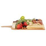 CHEESE BOARD 11-3/4x7" CARDBOARD FAUX NAT WOOD 100/cs