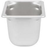 Sixth-size 6" deep super pan 3 stainless steel steam table pan, Vollrath 90662
