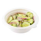 LID FLAT 6-1/2" RND F/ 18oz BAGASSE PET CLR 100/cs