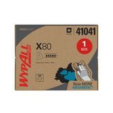 WYPALL X80 H/D POWERCLEAN CLOTHS BLUE 152/cs