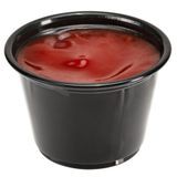 PORTION CUP 2-1/2oz 1-1/2"h POLYPRO BLACK 2000/cs
