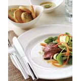 SILK PLATE 11" ROUND COUPE PORCELAIN WHITE ROYAL 12ea/cs