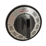 Allpoints 130-1008 Electric Thermostat Dial, 200 to 550 F temperature range, standard-duty, fits sta