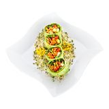 AQUA PLATE 9"sq LARGE POLYSTYRENE WHITE 100/cs