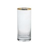 Steelite 480142R217 Beer Tumbler, 11 oz., gold rim, Rona, Gold Miners (24 ea/cs)