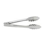 7-inch economy stainless steel utility tongs, Vollrath 47007