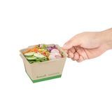 CONTAINER 17oz 4-1/4x3-1/4" CLICK LOCK PLA/ KRAFT 200/cs