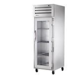 TRUE STG1R-1G-HC SPEC SERIES Refrigerator, Reach-in, one-section, stainless steel front, aluminum sides, (1) glass door with lock, cam-lift hinges