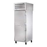 TRUE STG1RPT-1S-1G-HC SPEC SERIES Pass-thru Refrigerator, one-section, stainless steel front, aluminum sides, (1) stainless steel door front & (1)
