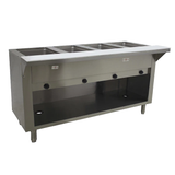 Hot Food Table, LP gas, 62-7/1 6"W x 30-5/8"D x 34-3/8"H