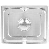 Half-size super pan 3 slotted stainless steel cover, Vollrath 94200