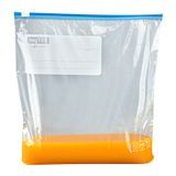 FREEZER BAG 1gaL 9-1/2x3" SLIDER PLASTIC CLEAR 1000/cs