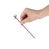SKEWER BAMBOO 6" KNOTTED CMPST BROWN 1000/cs