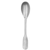 Fiddle Vintage Espresso Spoon, 4-1/2" length, 18/0 stainless steel, vintage finish, set of 12 (12ea/cs), Studio William Welch FDVS 880013