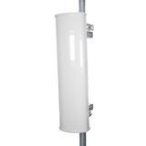 5925 to 7125 MHz, WiFi Sector Antenna, 17 dBi, 90-Degree, +/-45 Dual Pol, 2-port, Type N Female Connector