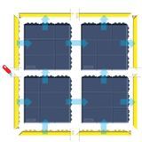 NoTrax® 552-3F/Y M. D.-X RAMP SYSTEM™