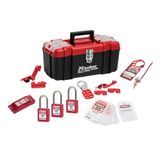 Master Lock® 1457E410KA Portable Lockout Kit