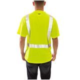 Tingley Job Sight™ S75122/XL Class 2 Hi-Viz Black Front T-Shirt
