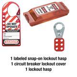 Master Lock® 1457E410KA Portable Lockout Kit