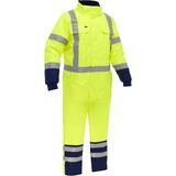 PIP Global Safety Bisley® 344M6453X-YLNV/M Hi-Viz Yellow ANSI Type R Class 3 Extreme Cold Coverall
