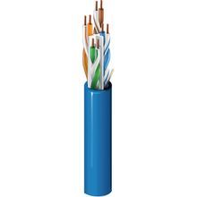 Belden 7851A 006A1000 Category 6+ Enhanced Cable, 4 Bonded-Pairs, U/UTP, CMR