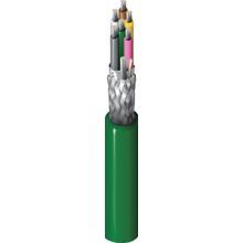 Belden 3120A G7W1000 DeviceBus® for InterBus®-S, 3 Pr #24 Str TC, PO Ins, OS+TC Brd, PUR Jkt, AWM 20233