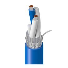 Belden 9463 J221000 Blue Hose®, 1 Pr #20 Str TC, PE Ins Blu, Clr, Foil+TC Brd, PVC Jkt, CM