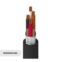 Belden 8454 0101000 Portable Cordage, 4 C #18 Str TC, EPDM Ins, Rubber Jkt, UL AWM 4097