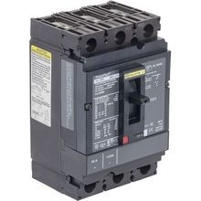 Square D by Schneider Electric HJL36050C PowerPact Molded Case Circuit Breaker; 600V, 50 Amp, 3 Pole