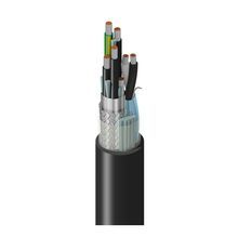 Belden 29513 0103000 VFD 300% Gnd, 3C+IG #10 Str TC, XLPO Ins+PVC Gnd, OS+TC Brd, 1 Pr #16 Str TC XLPO IS, Blk PVC Jkt, 600V TC-ER 90C Dry/Wet 1000V Flexible Motor Supply Cable