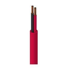 Belden 9580 0021000 Electronic, 2 C #14 Sol BC, PVC Ins, Red PVC Jkt, FPLR