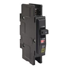 Square D by Schneider Electric QYU115 Miniature Circuit Breaker; 15 Amp, 1 Pole