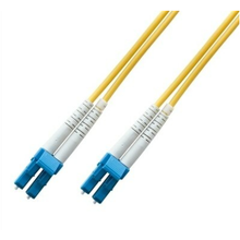 LYNN Duplex Fiber Optic Cable - Single Mode OS2 - LC-APC to SC-APC - 5M Yellow
