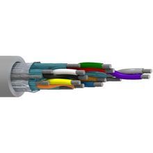 Belden 8781MN SpaceMaker™, 5 Pr #22 Str TC, PO Ins, IS/OS, PVC Jkt, AWM 2937