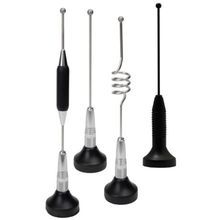 NMO Mount A-Base 700/800/900 Mobile Antenna, 896-970 MHz, Black, w/Stainless Whip