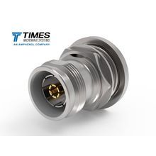 TC-402-4310F-BH-LP - Type 4.3/10 mini DIN, female (jack), straight, TC style connector for TFT-402 type cables.
