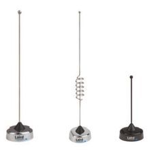 QW Series NMO Mount Unity Gain Antenna, 470-490 MHz, Black