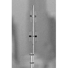 RFI VHF Omnidirectional Dipole Array, 136-174 MHz, 8 dBi (6 dBd) Gain, 18° Beamwidth