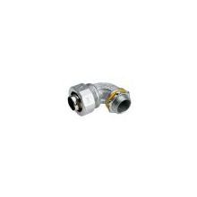 1 IN. Mallable Iron LiguidTight 90° Angle Connector, Non- Insulated