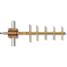 Y Series Directional 5 Element Yagi Antenna, 450-470 MHz, N Female Connector, Gold