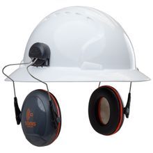 PIP Global Safety JSP Sonis<sup>®</sup> Compact 262-AEB030-FB Full Brim Mounted Passive Earmuffs