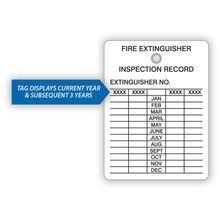 AccuformNMC™ TRS222 Fire Extinguisher Inspection Tags