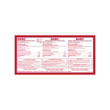 Spartan® NABC Label (9620)