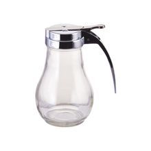 Winco® Clear 14oz Glass Syrup Dispenser (G-116)