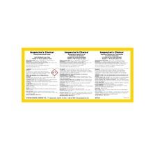Spartan® Inspectors Choice Label (9742)