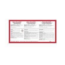 Spartan® Super Spray Buff Label (9850)